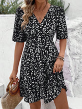 Women's Floral Print Strappy Waist-Cinched Sundress For Summer Plus Size