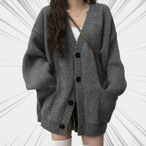 Fashionable & Elegant Women's Knitted Cardigan Sweater