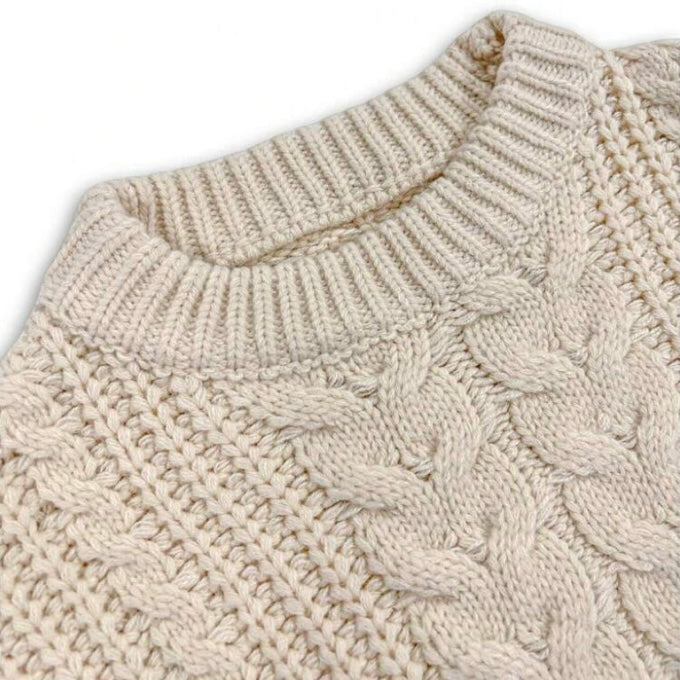 2025 Autumn And Winter Fashion Casual Holiday Beach Women's Long-Sleeved Cable Knit Sweater