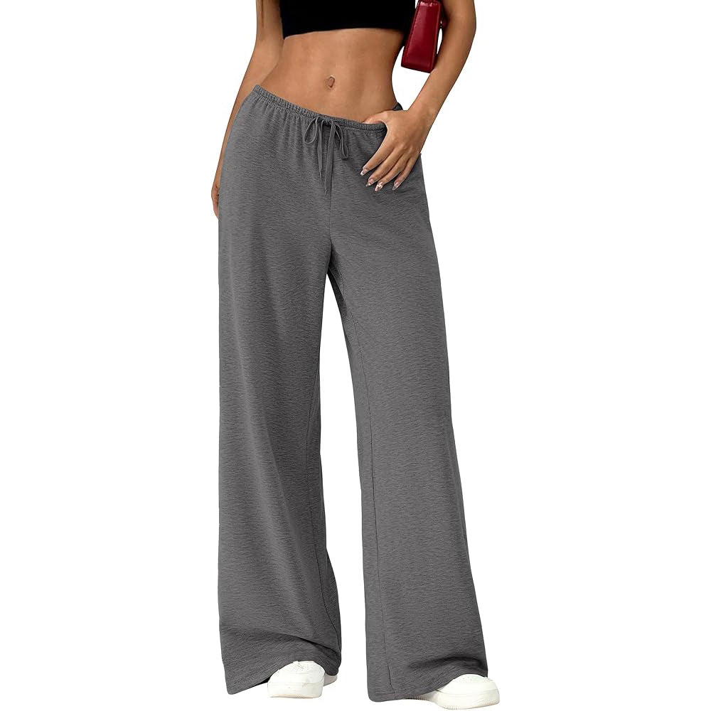 Women's Wide Leg Sweatpants Casual Lounge Travel Pants