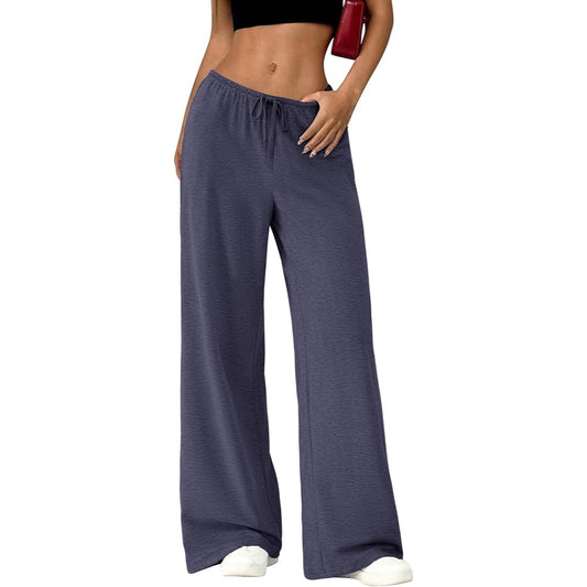 Women's Wide Leg Sweatpants Casual Lounge Travel Pants